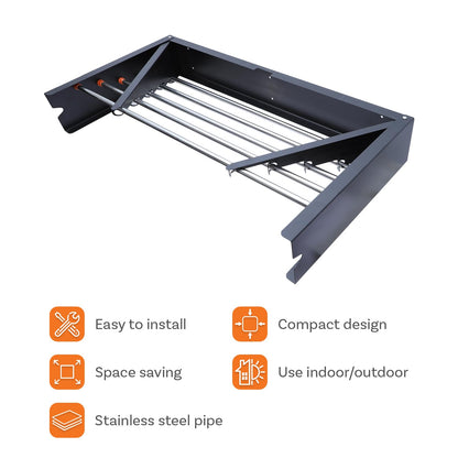 Foldable Wall Mounted Drying Rack