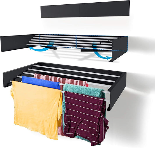 Foldable Wall Mounted Drying Rack