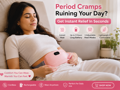 Heating Pad for Menstrual Cramps Relief