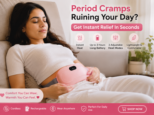 Heating Pad for Menstrual Cramps Relief