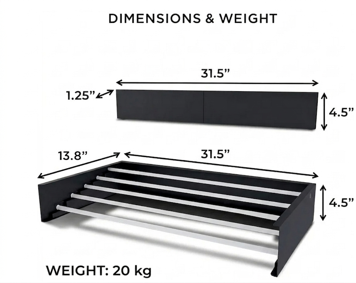 Foldable Wall Mounted Drying Rack