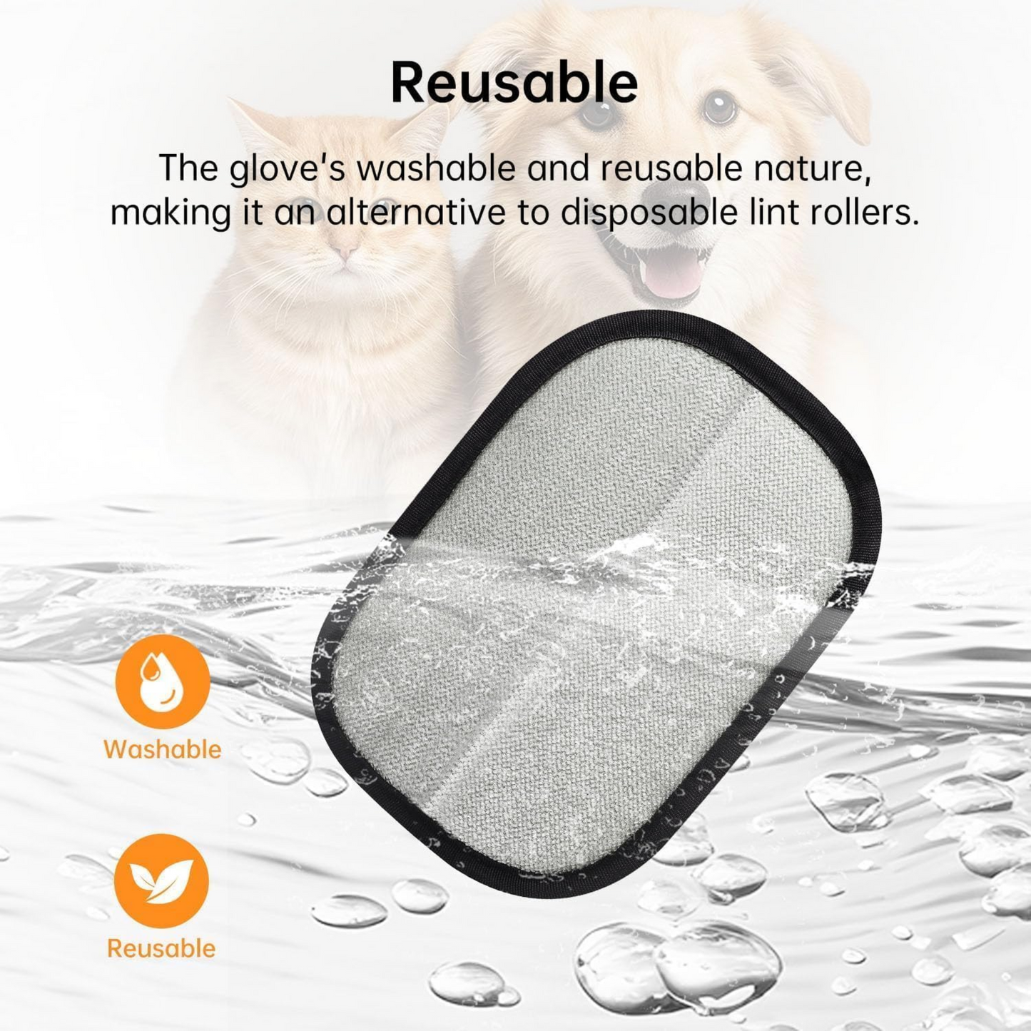 Pet Hair Remover Glove — Clean Every Surface in Seconds